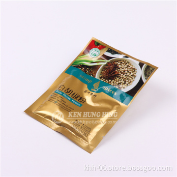 High Quality plastic heat seal aluminum foil spices bags